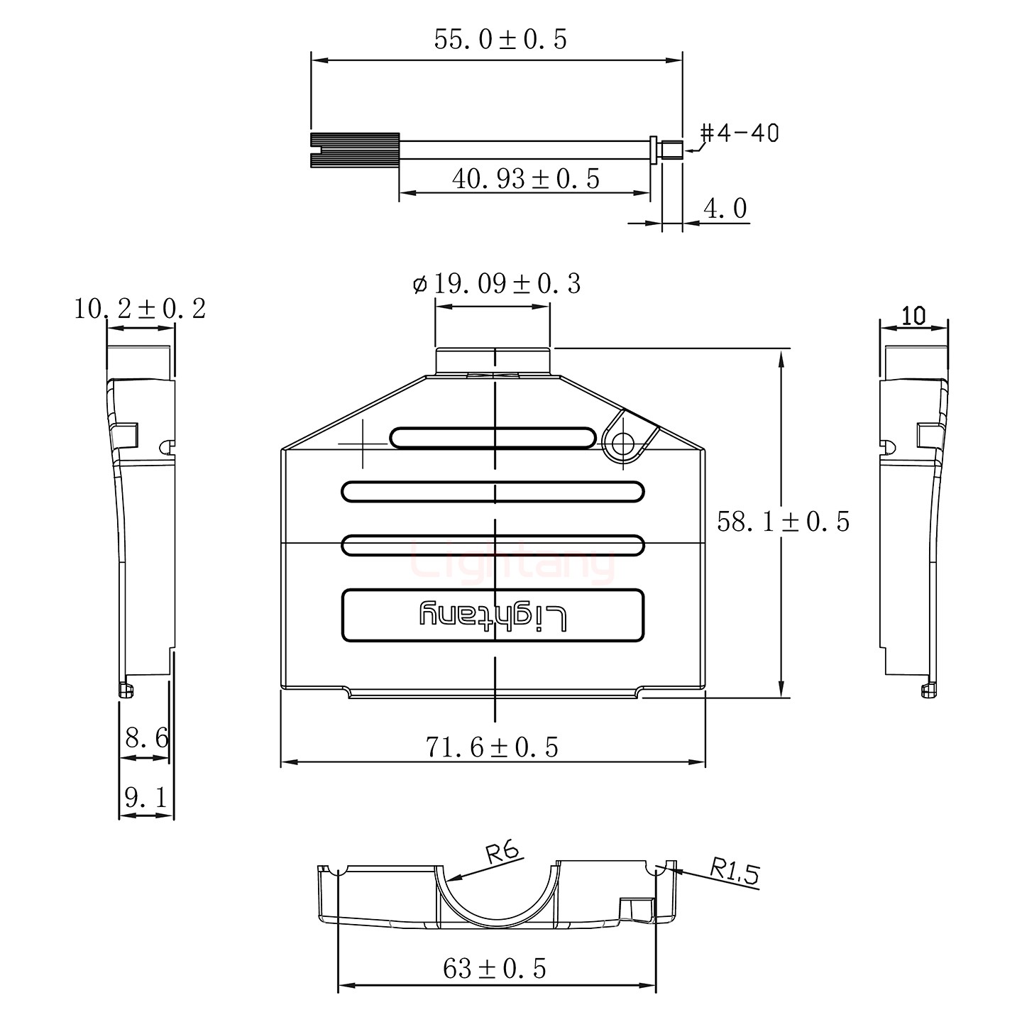 17W5公焊線(xiàn)式75歐姆+37P金屬外殼2185直出線(xiàn)4~12mm