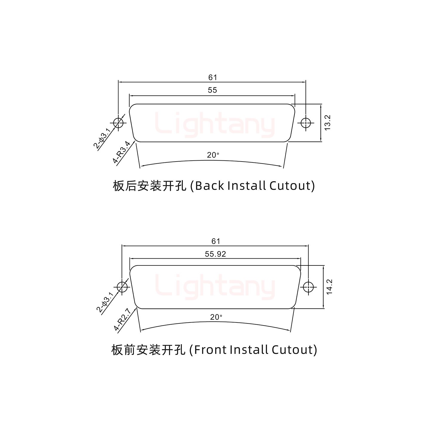 47W1母壓線(xiàn)式/配螺絲螺母/大電流40A